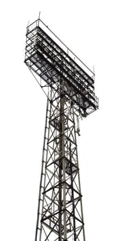 high mast with projectors of illumination. Usually such designs cost in stadiums.