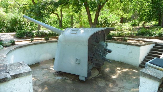 Coastal guns of the period of1941 -  1942 in Sevastopol