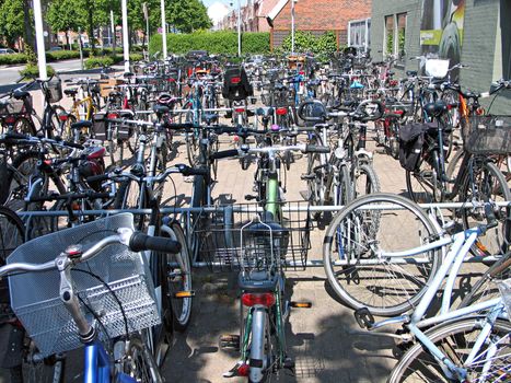 Energy crisis - urban transportation with bicycles