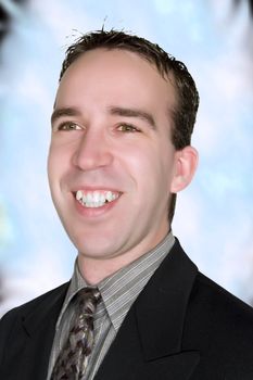 Close-up portrait of a business man 