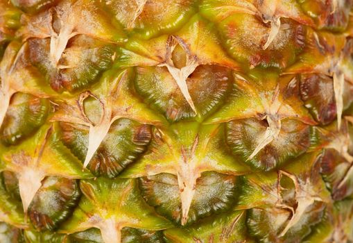 The pattern of the surface pineapple close-up