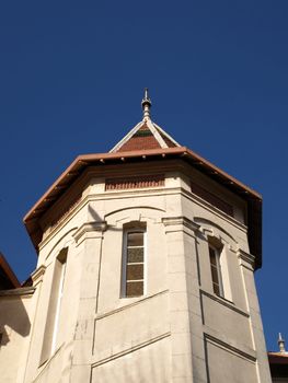 a tower of an ancient house in hyeres