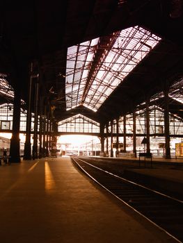 Image of the Saint-Lazare train station in Paris