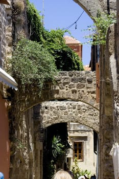 Rhodes City, in the old part