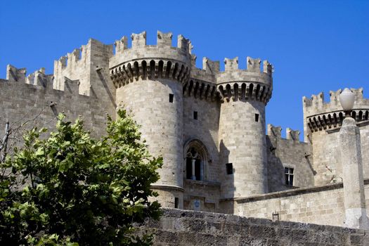 rhodes City - the old part - the castle