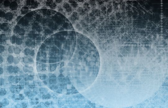 Futuristic Engineering Technology As a Clip Art