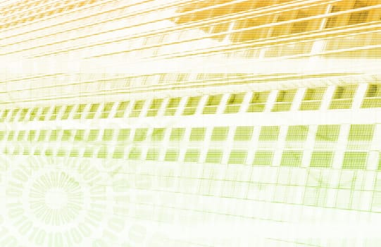 Business Abstract Technology as a Background Art