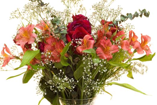 Close-up view of an isolated flower bouquet