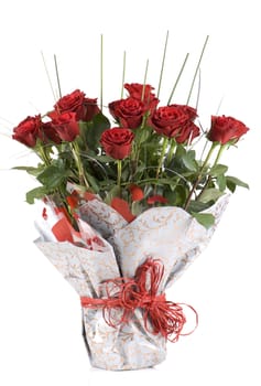 Bouquet of red roses