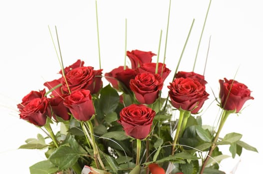 Bouquet of red roses