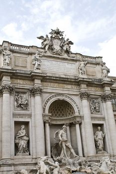 The Trevi Fountain (Italian: Fontana di Trevi) is a fountain in Rome, Italy. it is largest Baroque fountain in the city. It is located in the rione of Trevi. 