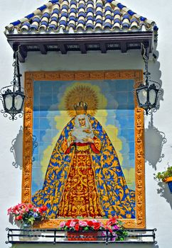 The virgin Maria, Cadiz, Spain