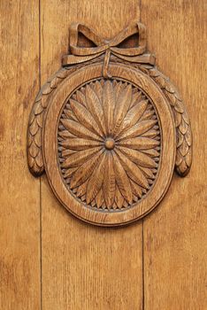 Woodcarving. Czech architectural  ornament