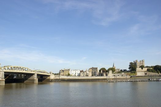 A view of the Medway Bridge in Rochester Kent