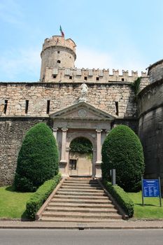 Buonconsiglio castle and museum in Trento