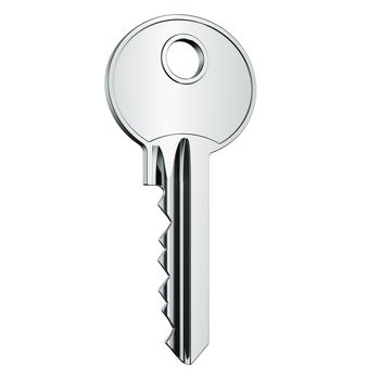 3d rendering of a key