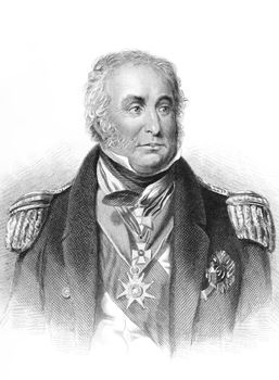 Charles John Napier (1786-1860) on engraving from the 1800s. Scottish naval officer whose sixty years in the Royal Navy included service in the Napoleonic Wars, Syrian War and the Crimean War and a period commanding the Portuguese navy in the Liberal Wars.
Published in London by Virtue & Co.