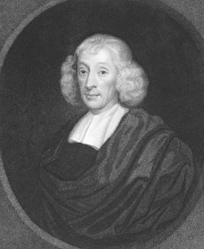 John Ray (1627-1705) on engraving from the 1800s.
English naturalist, referred as the father of English natural history. Engraved by H.Meyer and published in London by Charles Knight, Pall Mall East.