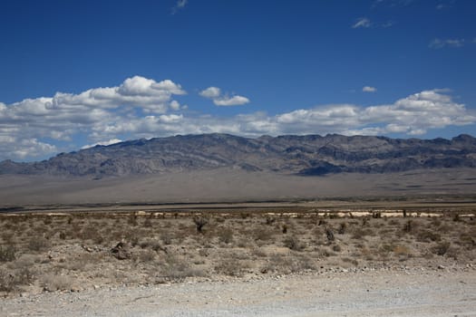 Arizona desert landscape along old Rt. 66.