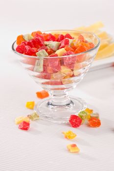 food series: assorted tasty sweet dried fruits