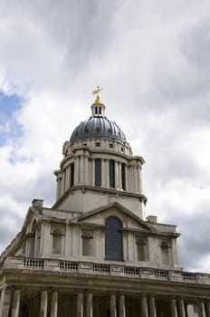 A building with a dome on top