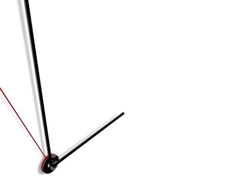 3d render of clock