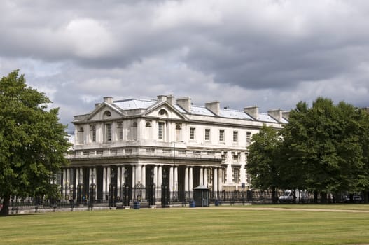 A big white building in london