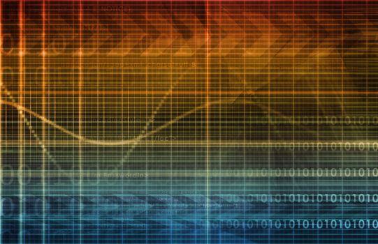 Digital Abstract Data Media As a Art