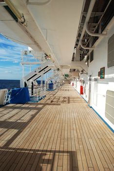 stock pictures of the deck on a cruise ship