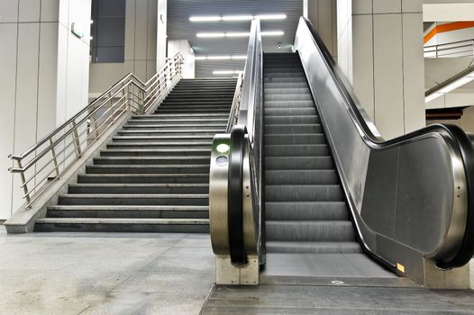 the subway - Stairway