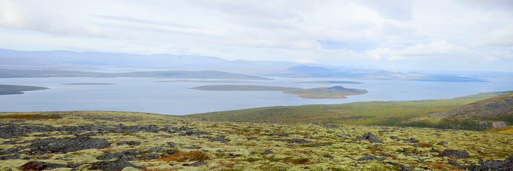 Panorama - view from the top of the northern hill