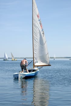 yachtsman, sport, regatta