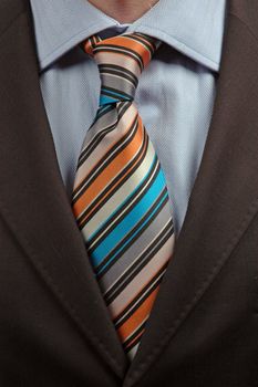 necktie close up