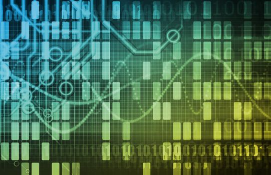 Internet World Wide Web Abstract Tech Background