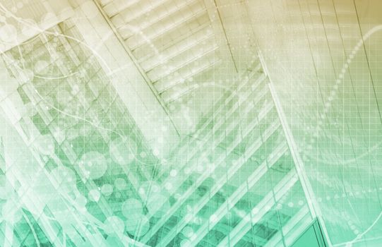 Internet World Wide Web Abstract Tech Background