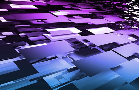 Tech Futuristic Abstract Background as a Art