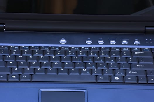 keyboard of laptop for players in macro