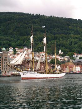 sailing in Bergen Norway