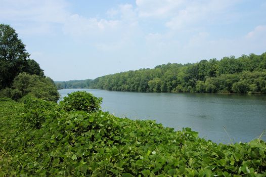 Along the Catawba River in western North Carolina