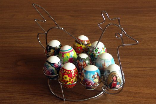 Easter Eggs and Iron chicken