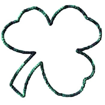 An illustration of a three leaf shamrock.