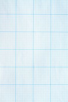 Background made from blue graph paper sheet