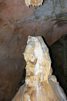cave, cavern, grotto, vault, mountain, breed, geology, stalactite, stalagmite, limestone, flow, crimea