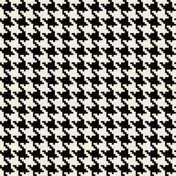 A black and white seamless hounds tooth pattern or texture with lots of detail.