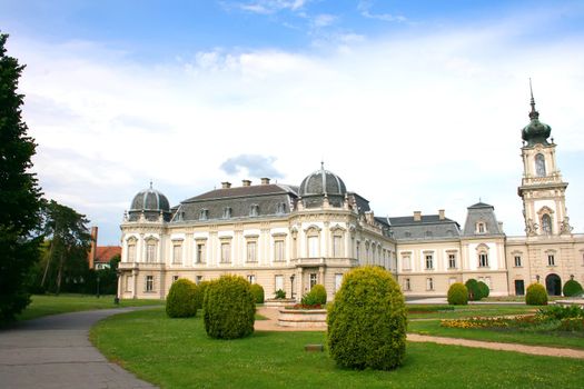 Castle Festetics in Keszthely, Hungary.