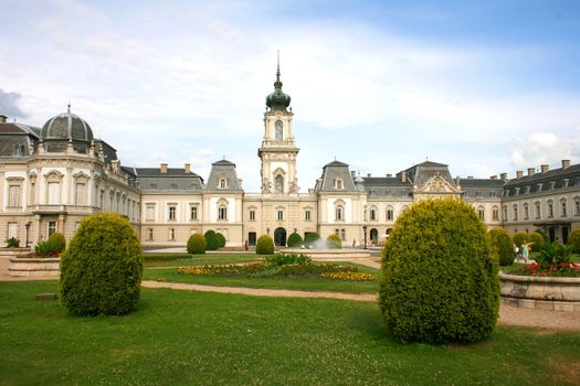 Castle Festetics in Keszthely, Hungary.