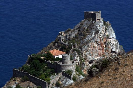 Castle in Forza D'agro, Sicily