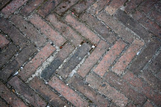 detail of paved floor in Sicily