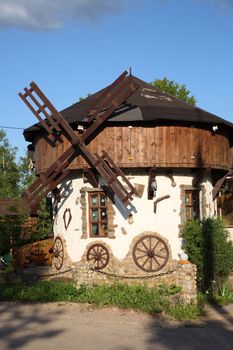 The house in country style, design, Russia