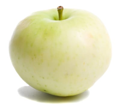 whole apple, isolated on white